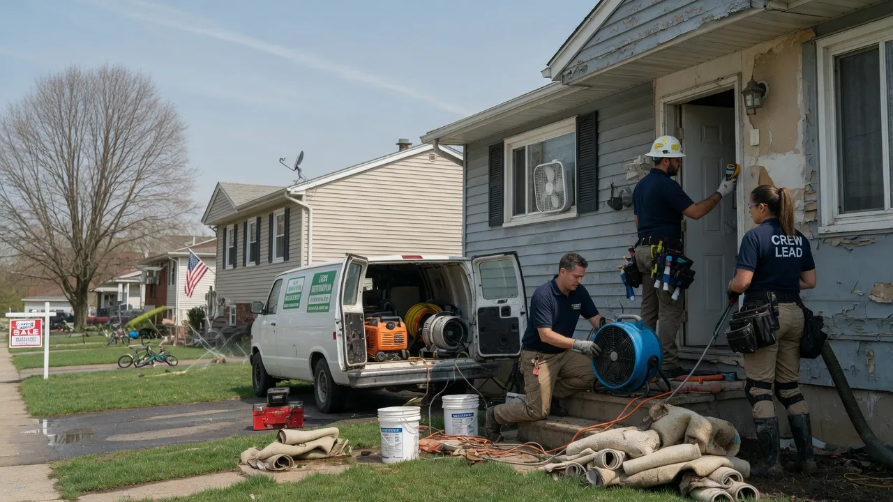 Flood Cleanup in Grandview, IA near me